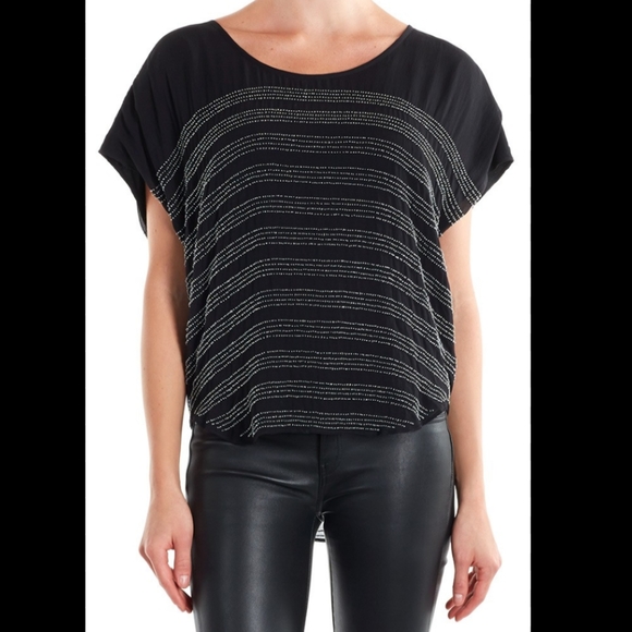 Joie Tops - Joie Agacia G silk beaded top